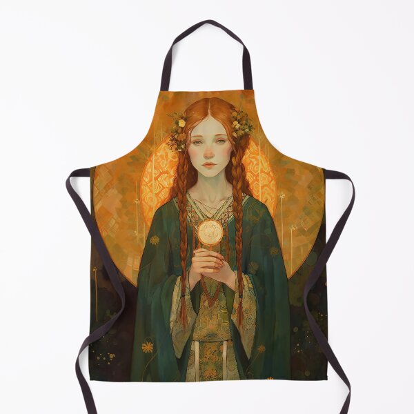 Item preview, Saint Brigid of Kildare designed and sold by SanctifiedSouls.