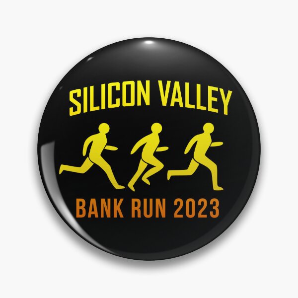 Item preview, Silicon Valley Bank Run designed and sold by pineconebutter.