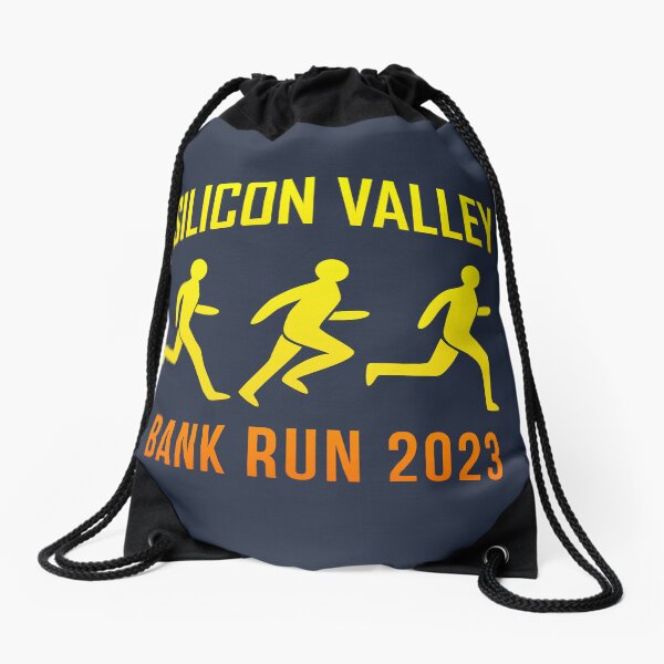 Item preview, Silicon Valley Bank Run designed and sold by pineconebutter.