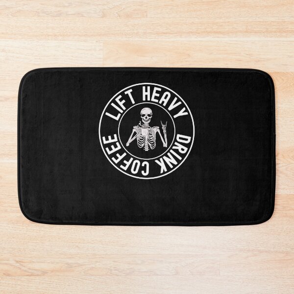 Item preview, Lift heavy drink coffee Weightlifter funny gym body builder designed and sold by snowry.
