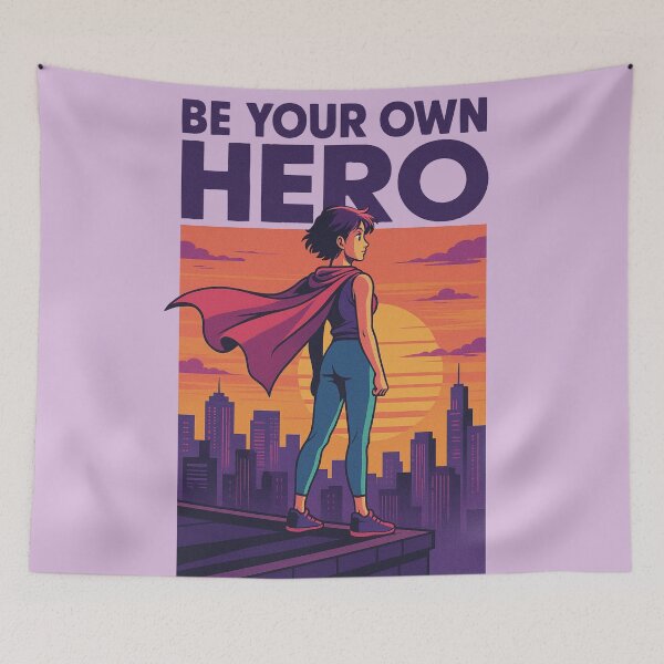 Item preview, Be Your Own Hero designed and sold by JonelleTshirts.