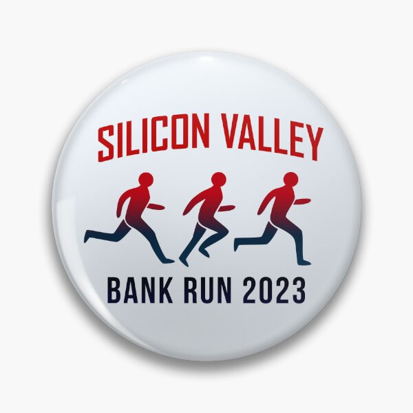 Item preview, Silicon Valley Bank Run designed and sold by pineconebutter.