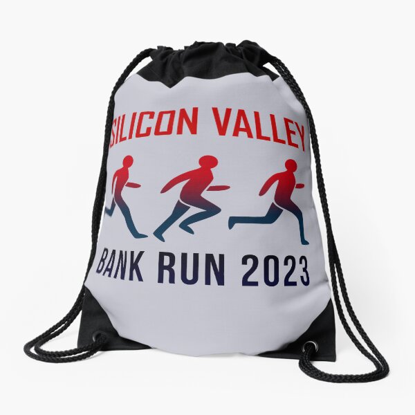 Item preview, Silicon Valley Bank Run designed and sold by pineconebutter.