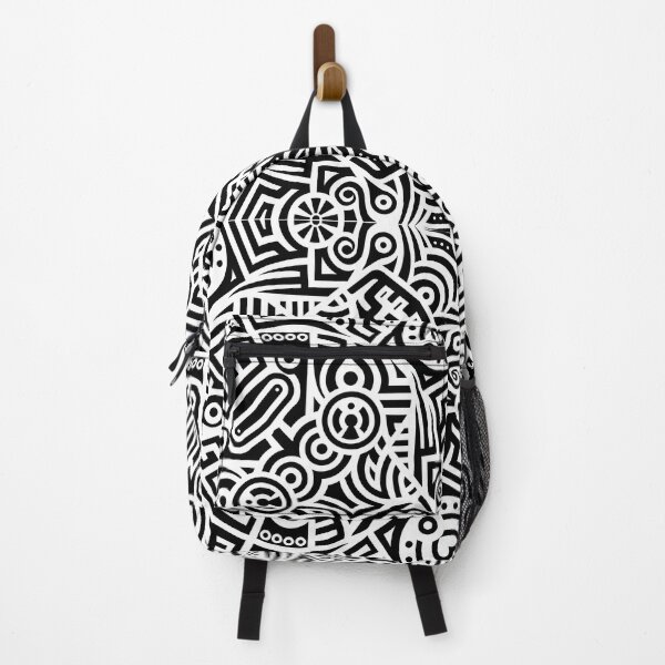 Item preview, Pattern drawing forming a skull in black and white. Handmade. designed and sold by JmyC1977.