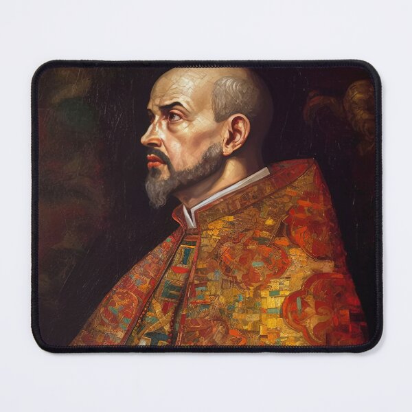 Item preview, Saint Ignatius of Loyola designed and sold by SanctifiedSouls.