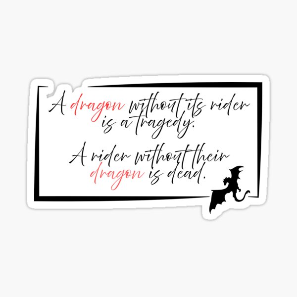 Item preview, Dragon Rider quote designed and sold by charmz2017.