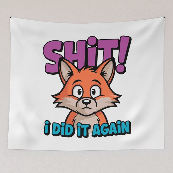 Item preview, Whoops! I did it again. Always in trouble. designed and sold by LaughingProf.