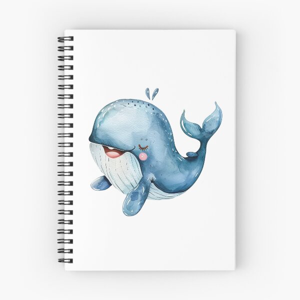 Item preview, Cute Blue Whale 1 designed and sold by SparroCreative.