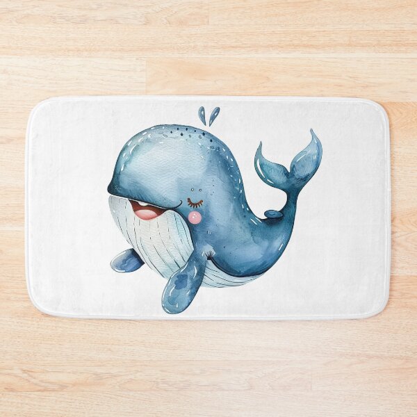 Item preview, Cute Blue Whale 1 designed and sold by SparroCreative.