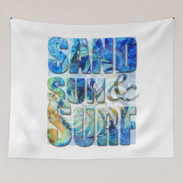Item preview, Sand Sun And Surf Beach Art 2 designed and sold by Sharon Cummings Art.