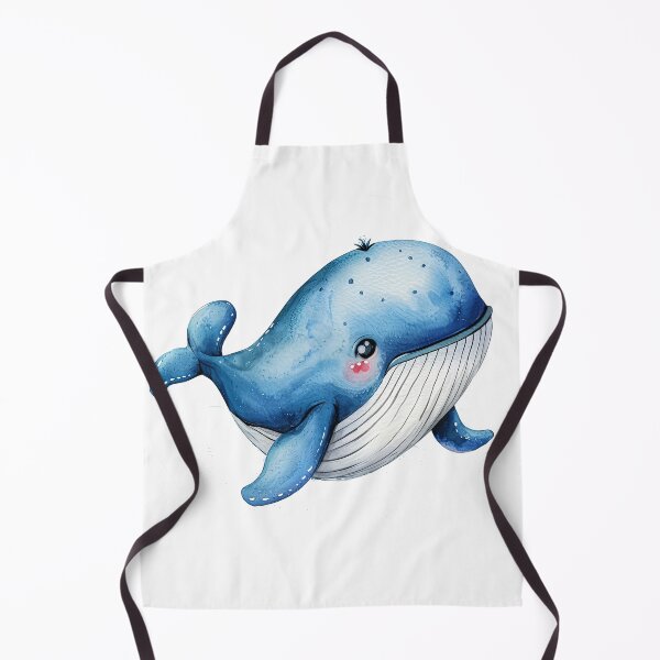 Item preview, Cute Blue Whale 2 designed and sold by SparroCreative.