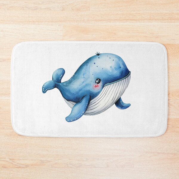 Item preview, Cute Blue Whale 2 designed and sold by SparroCreative.