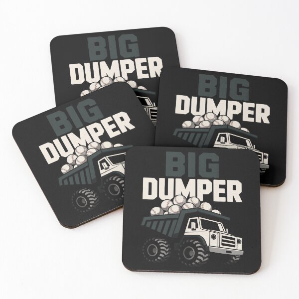 Item preview, Big Dumper Trucking Dump Classic Mariner Funny Baseball designed and sold by AScribbler0.