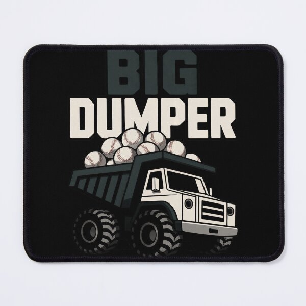 Item preview, Big Dumper Trucking Dump Classic Mariner Funny Baseball designed and sold by AScribbler0.