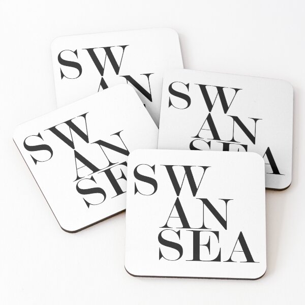 Item preview, Swansea Wales City Typography Minimalist Patriotic Travel Souvenir designed and sold by kakarikihill.