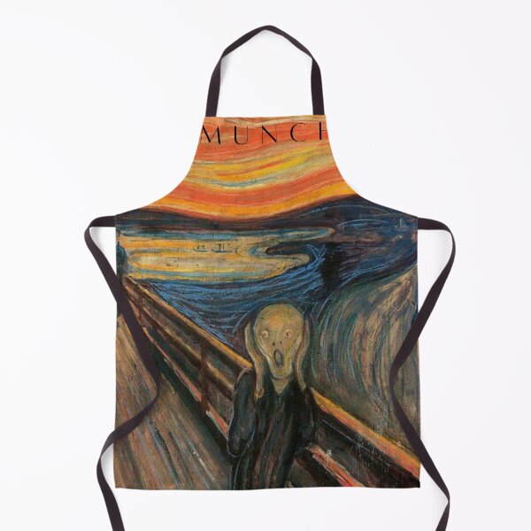 Item preview, munch designed and sold by Pretty Postcards.