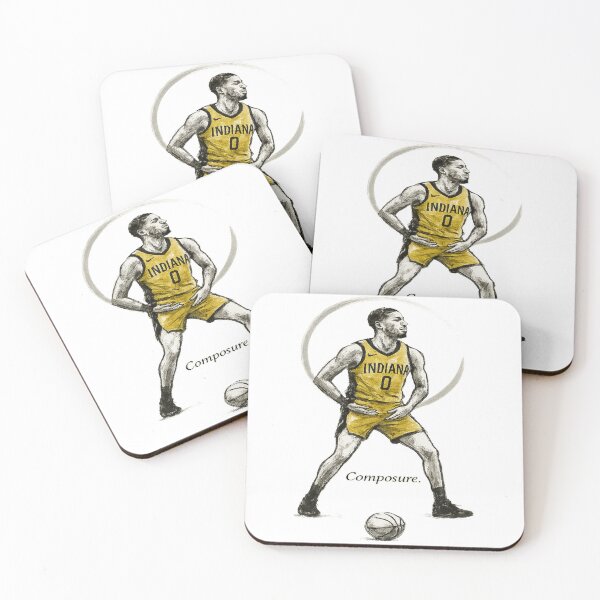 Item preview, Tyrese Haliburton "Composure" Ink Tribute designed and sold by POD DYNASTY | Original Print On Demand T-Shirt Graphics.