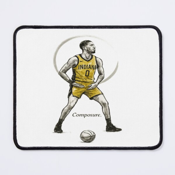 Item preview, Tyrese Haliburton "Composure" Ink Tribute designed and sold by POD DYNASTY | Original Print On Demand T-Shirt Graphics.