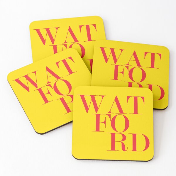 Item preview, Watford UK Town Typography Minimalist Patriotic Travel Souvenir designed and sold by kakarikihill.