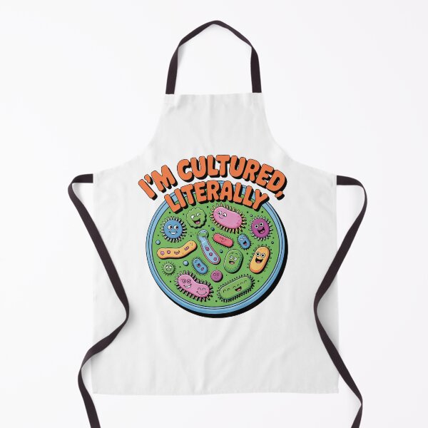 Item preview, I'm cultured, literally, funny science microbiology designed and sold by NoetherSym.