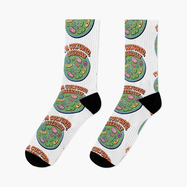 Item preview, I'm cultured, literally, funny science microbiology designed and sold by NoetherSym.