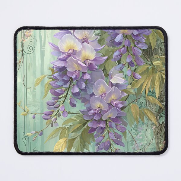Item preview, Gentle Wisteria: A Pale Cascade designed and sold by bloorose.