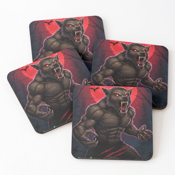 Item preview, Wild Midnight Werewolf designed and sold by JonelleTshirts.