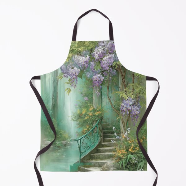 Item preview, Wisteria Pathway: An Enchanted Ascent designed and sold by bloorose.