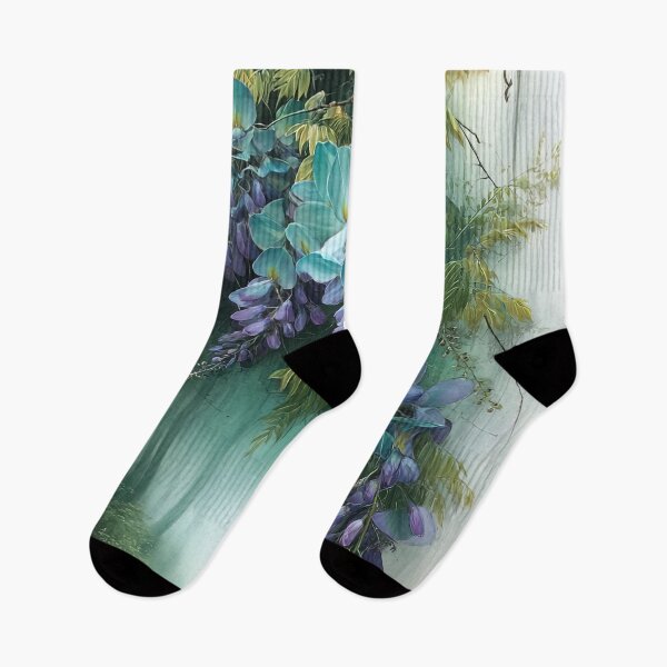 Item preview, Azure Wisteria: An Ethereal Descent designed and sold by bloorose.