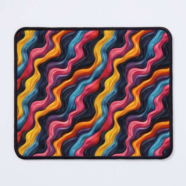 Item preview, Vibrant Abstract Wavy Lines with Gradients designed and sold by NTGUILTY.