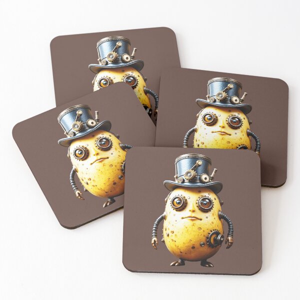 Item preview, Mr. Potato Gear: The Distinguished Mechanical Spud designed and sold by Dakson Design - Fantasy Art.