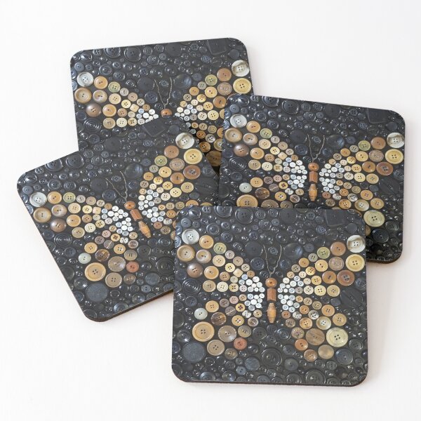 Item preview, Button Butterfly designed and sold by KarenGraceCreative.