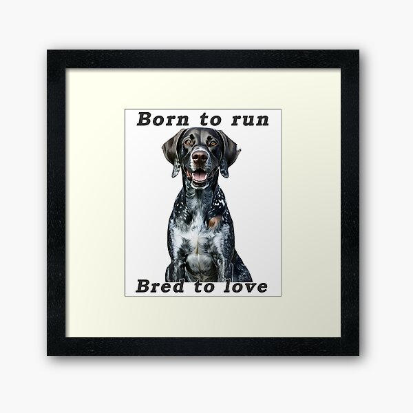 Vista previa del artículo con la obra «German Shorthaired Pointer », diseñado y vendido por Pawtraitvibes.