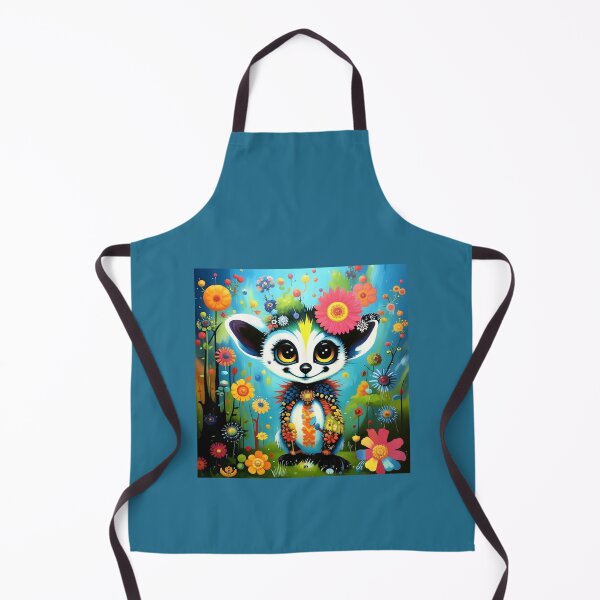 Item preview, Adorable lemur in a mysterious forest. designed and sold by Natalia-Vlad.