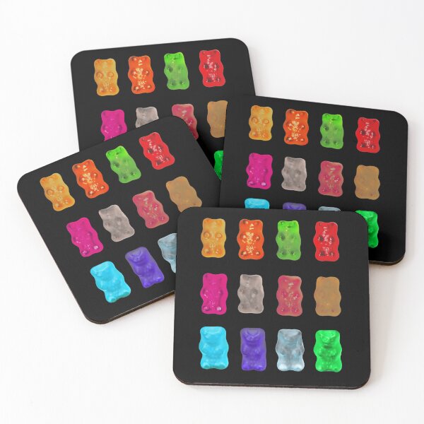 Item preview, Multicolor Rainbow Gummy Bears Snack Pack designed and sold by CazmieCo.