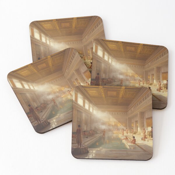 Item preview, "Daily Life in Rome – Bathhouse Serenity" designed and sold by kurtulushstudio.