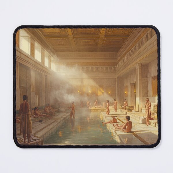 Item preview, "Daily Life in Rome – Bathhouse Serenity" designed and sold by kurtulushstudio.