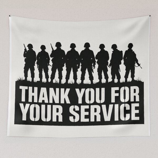 Item preview, Veterans Day Gift - Memorial Day Gift - Thank You For Your Service designed and sold by Galvanized.