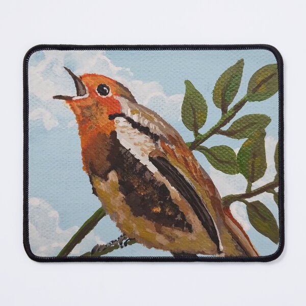 Item preview, Songbird - RedBrown designed and sold by KarenGraceCreative.