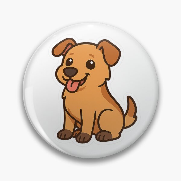 Item preview, Caramelo Dog – Kawaii Brazilian Meme Puppy Sticker designed and sold by Tripconic.