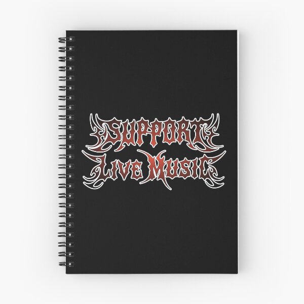 Item preview, Support Live Music designed and sold by SparklefilthStudios.