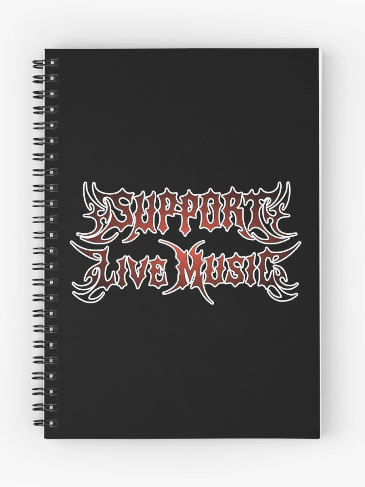 Thumbnail 1 of 3, Journal, Support Live Music designed and sold by SparklefilthStudios.