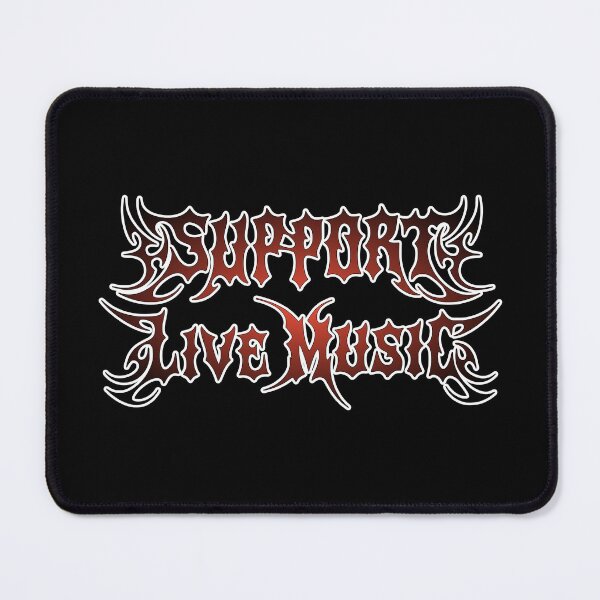 Item preview, Support Live Music designed and sold by SparklefilthStudios.