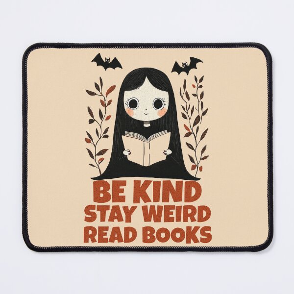 Item preview, Be Kind Stay Weird Read Books Gothic Girl designed and sold by GolDreamShop.