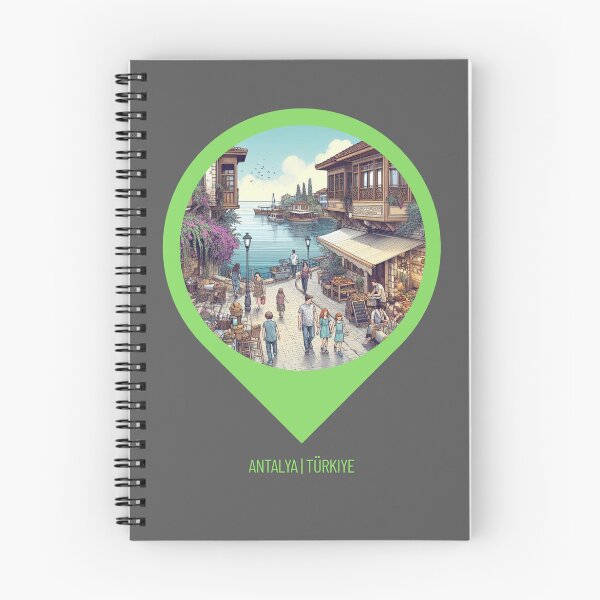 Item preview, Retro Antalya Türkiye 80s Cityscape – Vintage AI Artwork for Travel Lovers, City Fans, and Nostalgic Style Decor designed and sold by knalpot-design.