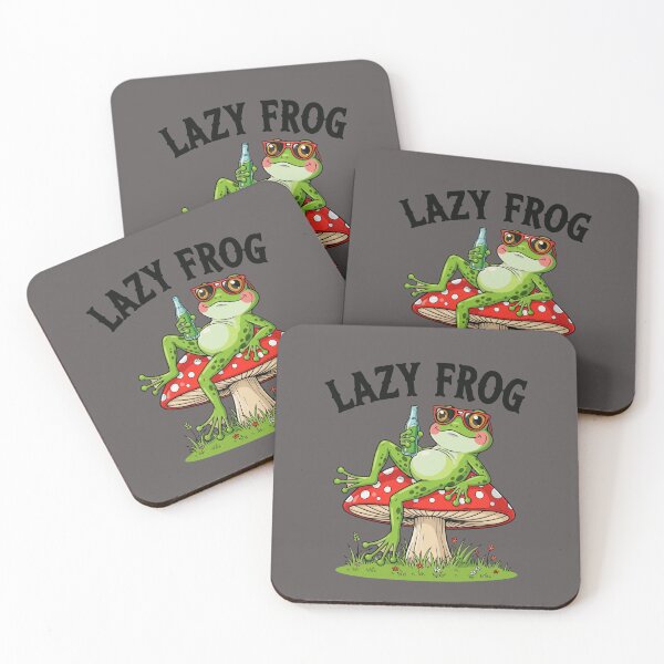 Item preview, A funny desing of a relaxing frog-LAZY FROG designed and sold by Gadget80.