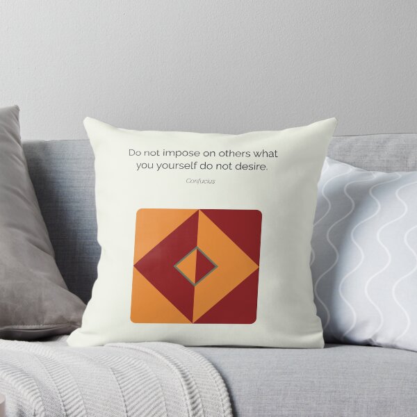 Item preview, Confucius Impose Quote Confucianism Philosophy Geometric Abstract designed and sold by kakarikihill.
