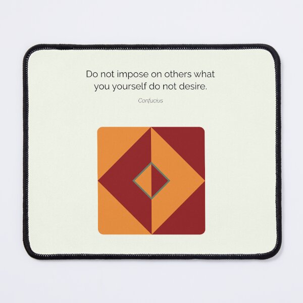 Item preview, Confucius Impose Quote Confucianism Philosophy Geometric Abstract designed and sold by kakarikihill.