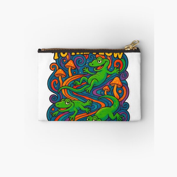 Item preview, Surrender to the Flow – Trippy Lizard Art designed and sold by Sketchy Graphics.