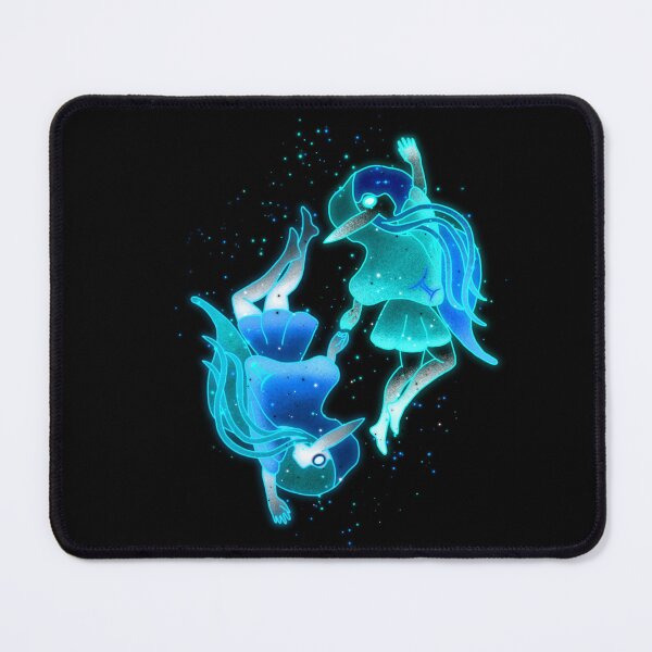 Item preview, The Twins – Gemini Zodiac Sprite | Glowing Fantasy Zodiac Art designed and sold by Little Ducky Studio.